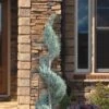 Moonglow Juniper Spiral Topiary - 5 Gallon Pot -Outlet Drip Mingle Store juniperus scopulorum moonglow juniper spiral topiary 5